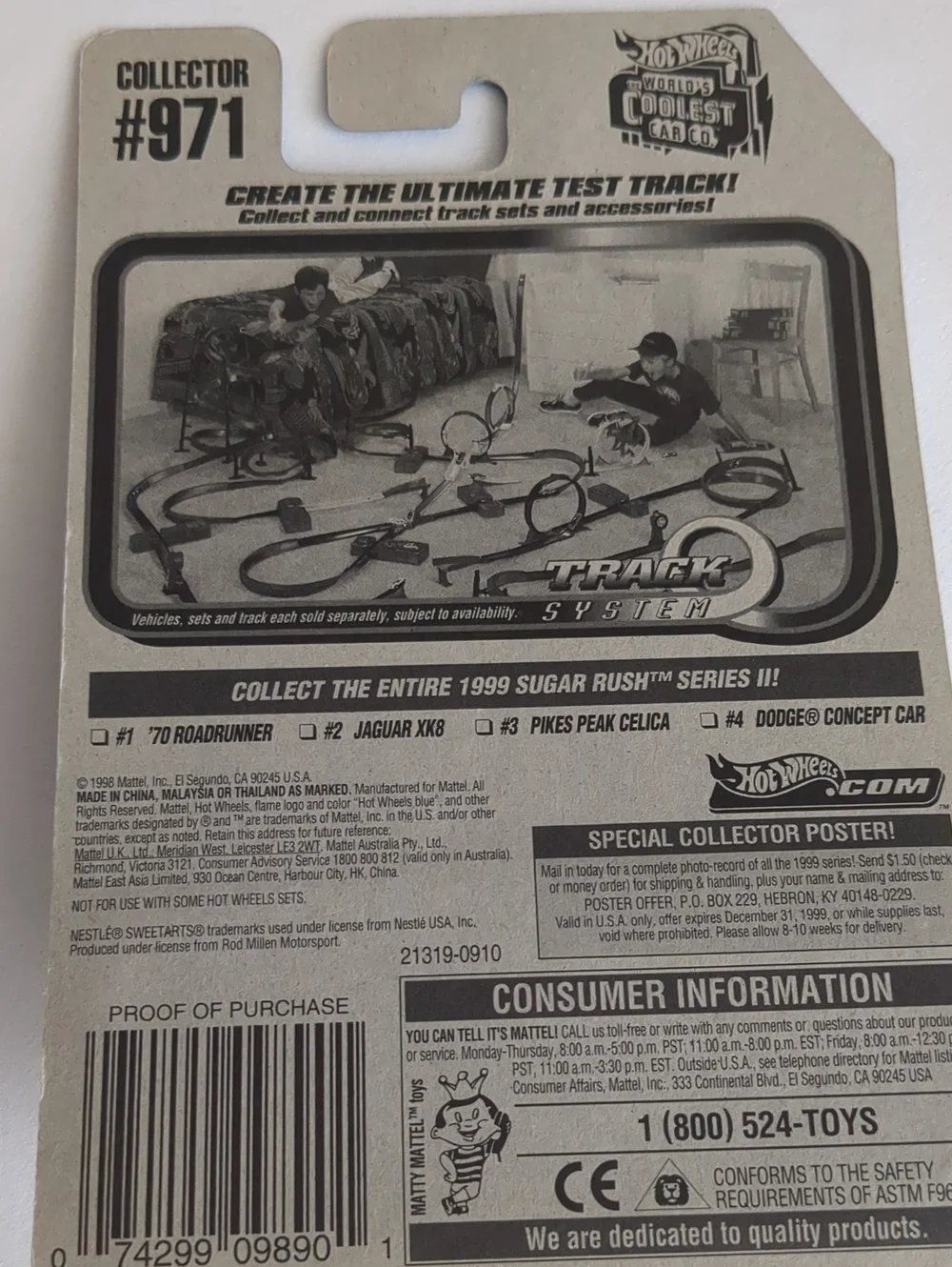 Mattel new package
